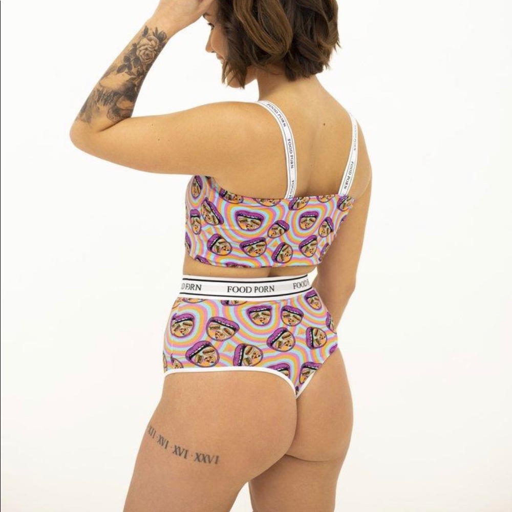 Pop Underwear “Food Porn” Panty and Bralette Set